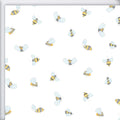Bees Gift Wrap by Sara Fitz