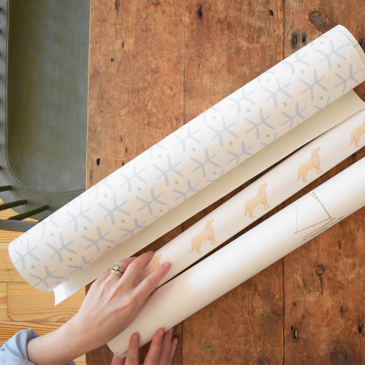 Golden Pup Wallpaper by Sara Fitz