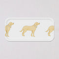 Small Golden Pup Tray by Sara Fitz