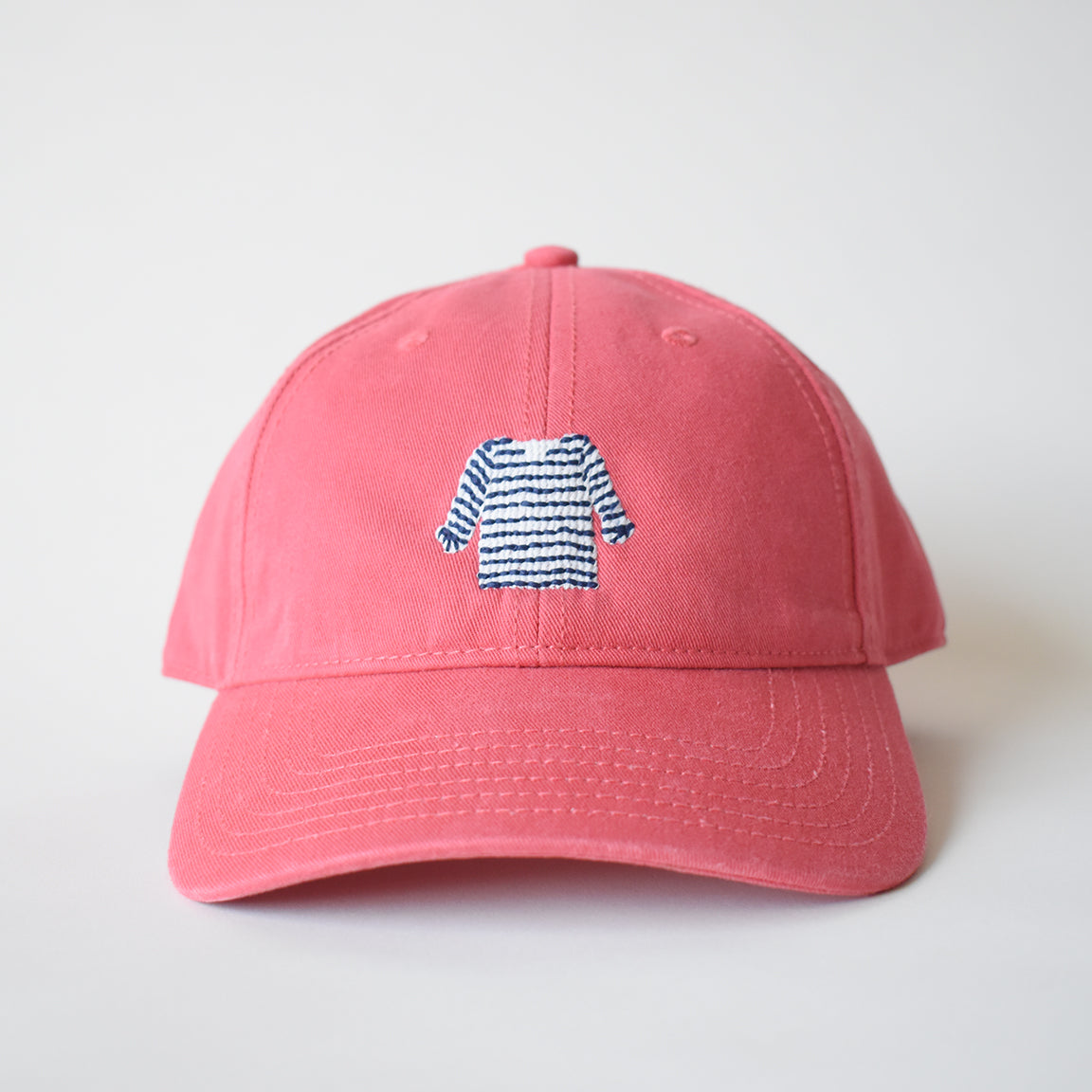 Striped Shirt Hat, New England Red by Sara Fitz