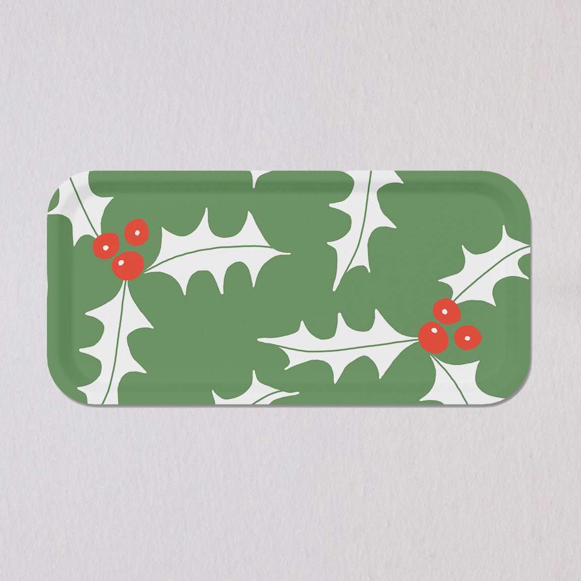 Small Holly Tray by Sara Fitz