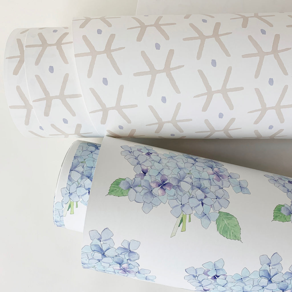 Hydrangea Bloom Wallpaper by Sara Fitz