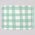 Large Mint Check Tray by Sara Fitz