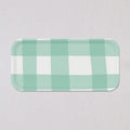 Small Mint Check Tray by Sara Fitz