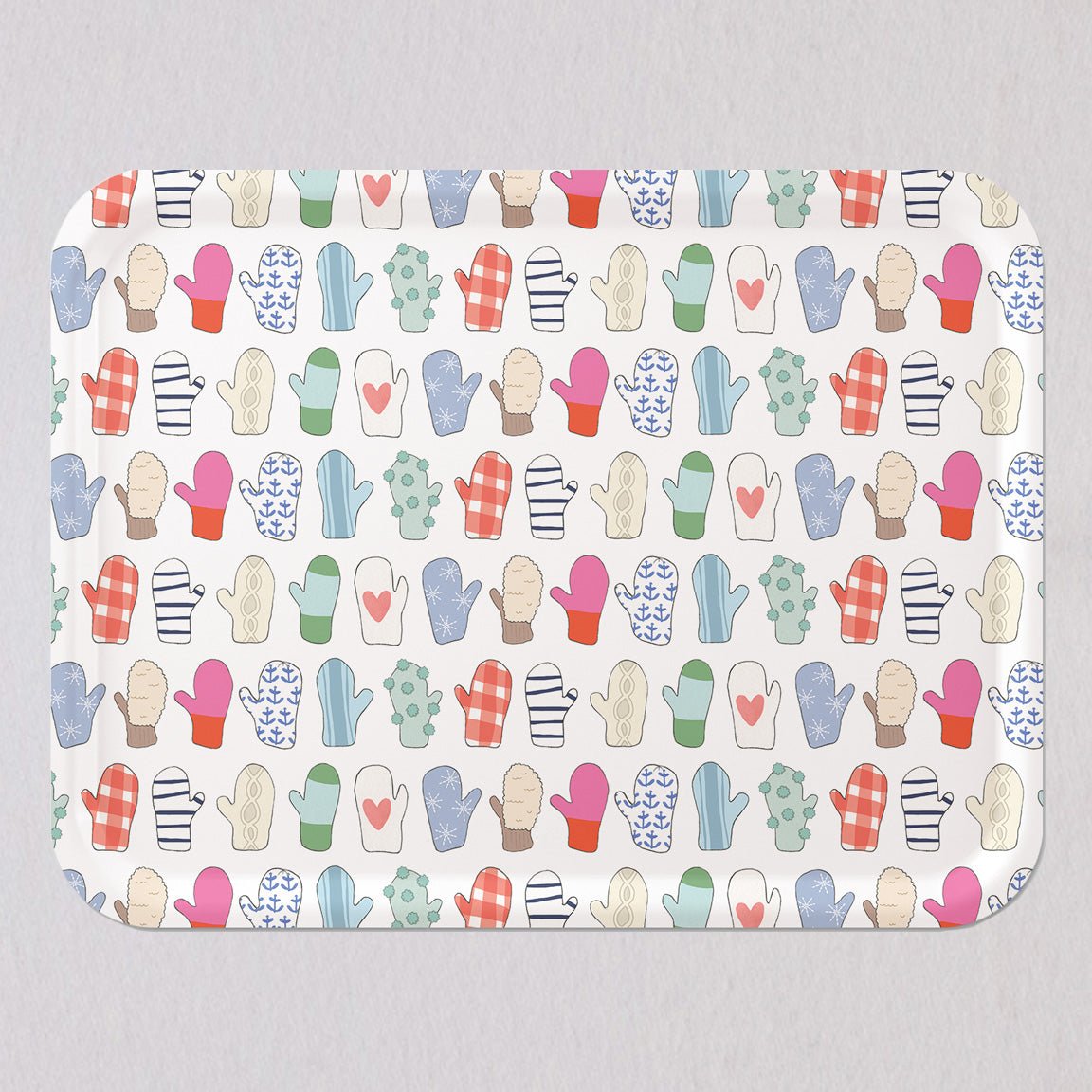 Large Mitten Tray by Sara Fitz