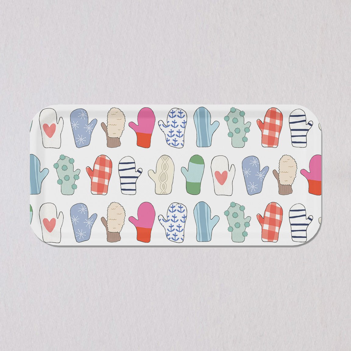 Small Mitten Tray by Sara Fitz