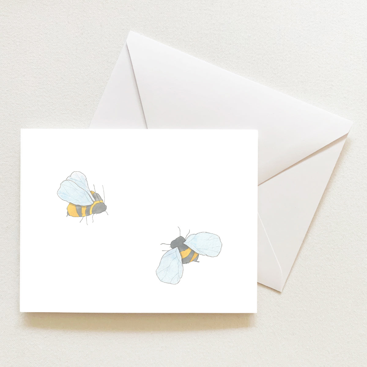 Bee Note Card by Sara Fitz