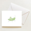Grasshopper Note Card by Sara Fitz