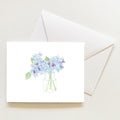 Hydrangea Note Card by Sara Fitz