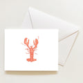 Lobster Note Card by Sara Fitz