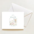 The Shell Jar Note Card by Sara Fitz