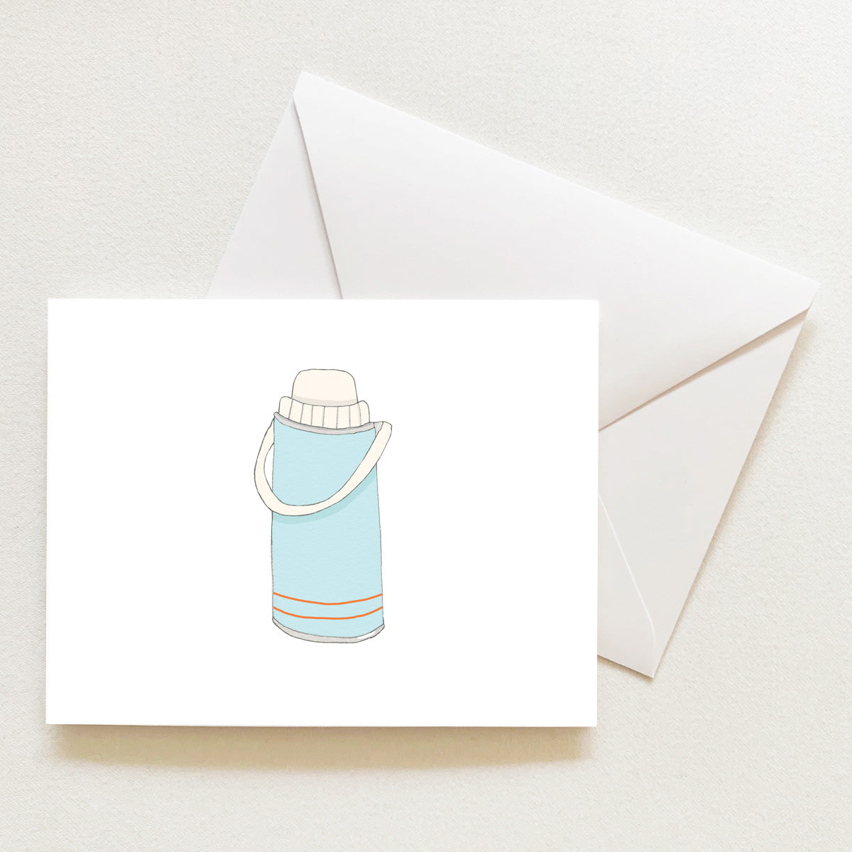 Thermos Note Card by Sara Fitz