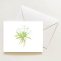 Tulips Note Card by Sara Fitz