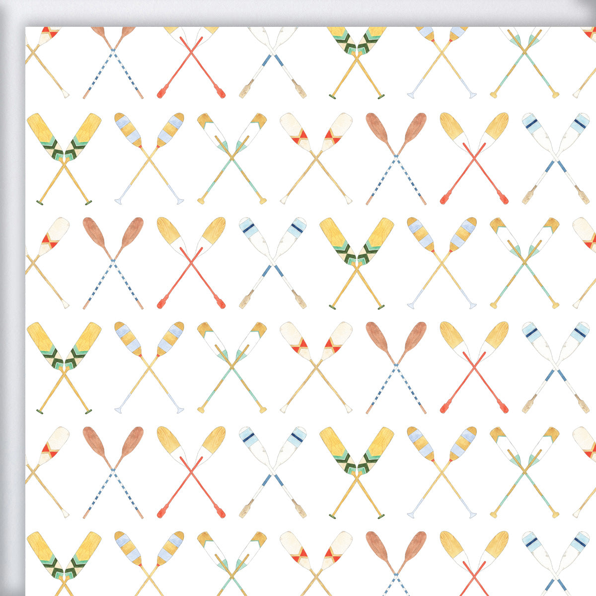 Oars Gift Wrap by Sara Fitz
