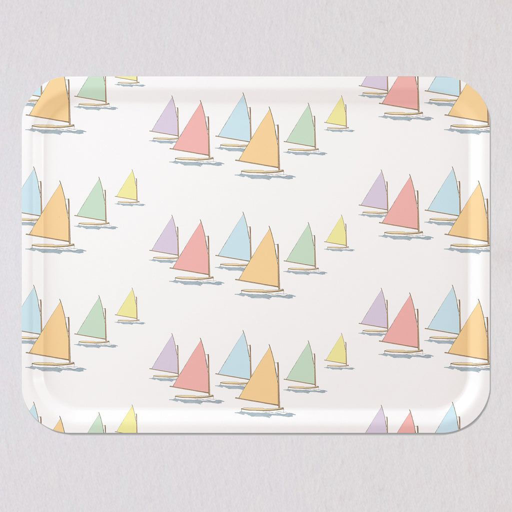 Large Rainbow Fleet Tray by Sara Fitz