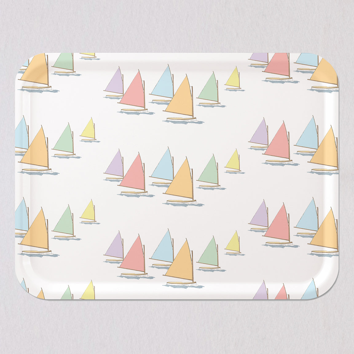 Large Rainbow Fleet Tray by Sara Fitz