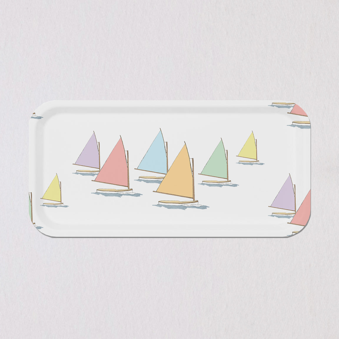 Small Rainbow Fleet Tray by Sara Fitz