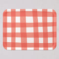 Large Red Check Tray by Sara Fitz