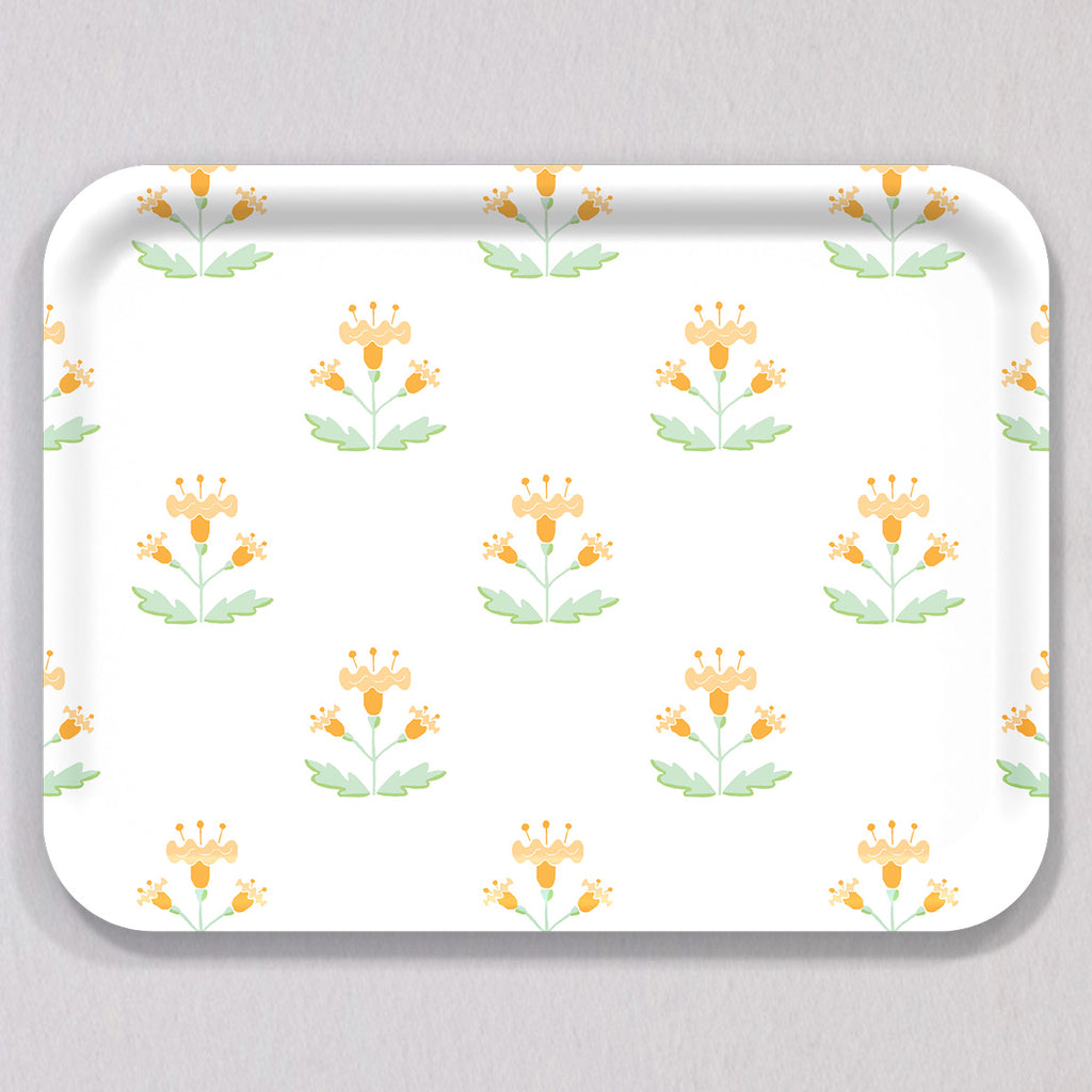 Large Block Print Sherbet Tray by Sara Fitz