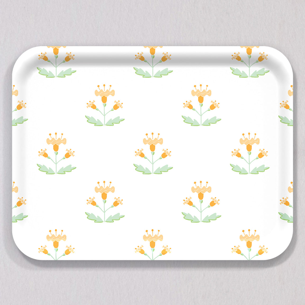 Large Block Print Sherbet Tray by Sara Fitz
