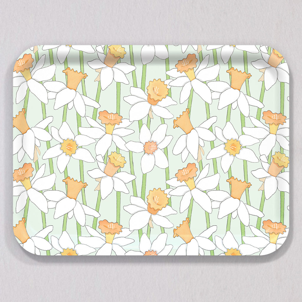 Large Daffodil Tray by Sara Fitz