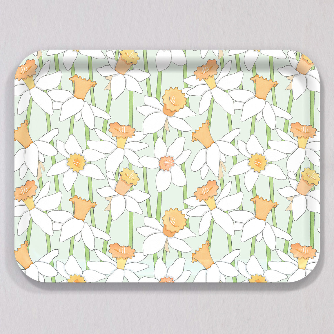 Large Daffodil Tray by Sara Fitz