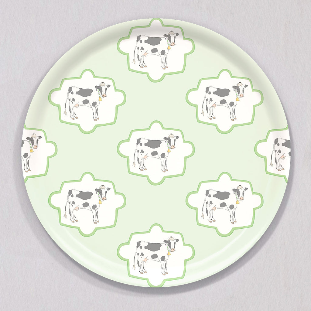 Large "Harriet" Tray, Round by Sara Fitz