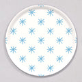 Large Star Blue Tray, Round by Sara Fitz