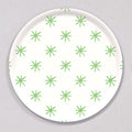 Large Star Green Tray, Round by Sara Fitz