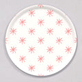 Large Star Pink Tray, Round by Sara Fitz
