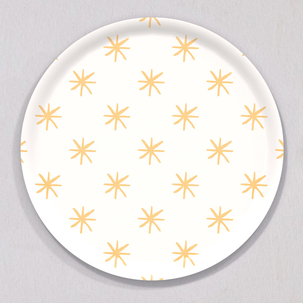 Large Star Sherbet Tray, Round by Sara Fitz