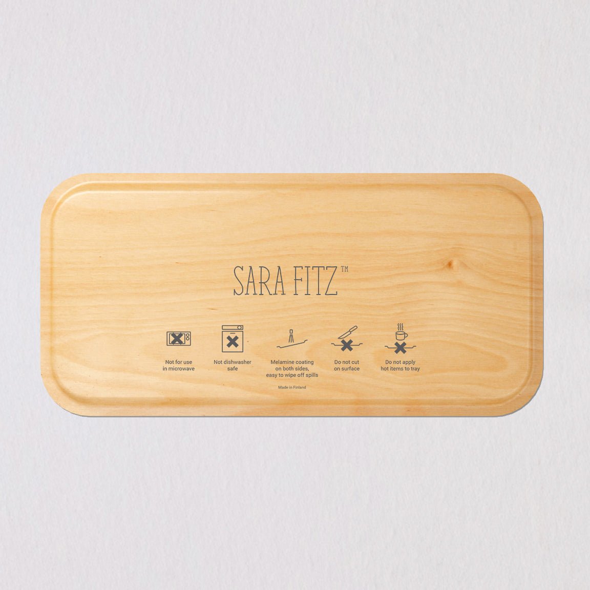 Small Holiday Cookie Tray by Sara Fitz