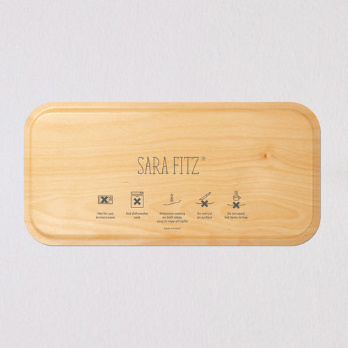 Small Holiday Cookie Tray by Sara Fitz