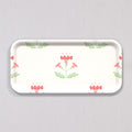 Small Block Print Pink Tray by Sara Fitz