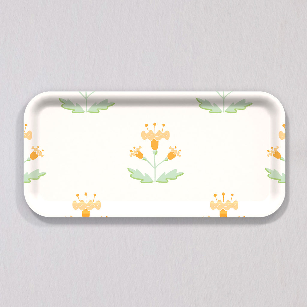 Small Block Print Sherbet Tray by Sara Fitz