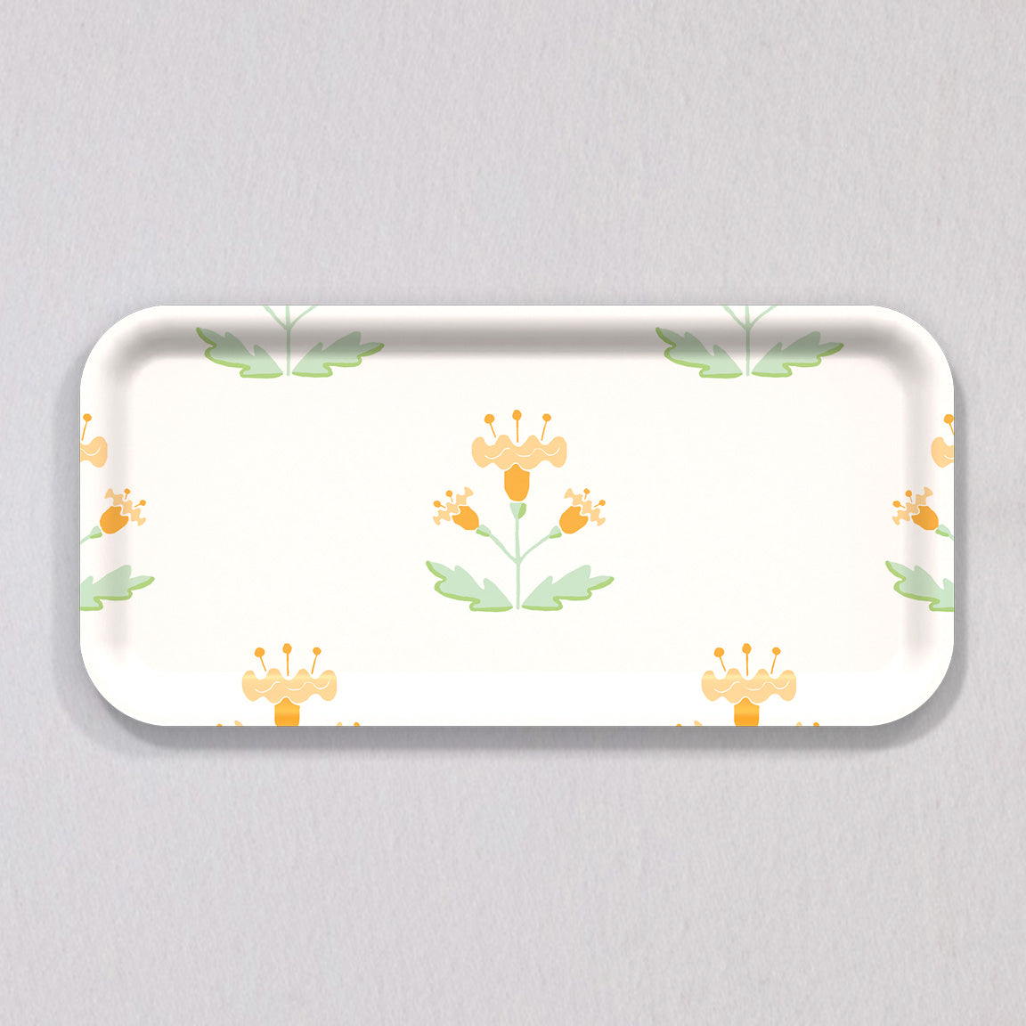 Small Block Print Sherbet Tray by Sara Fitz