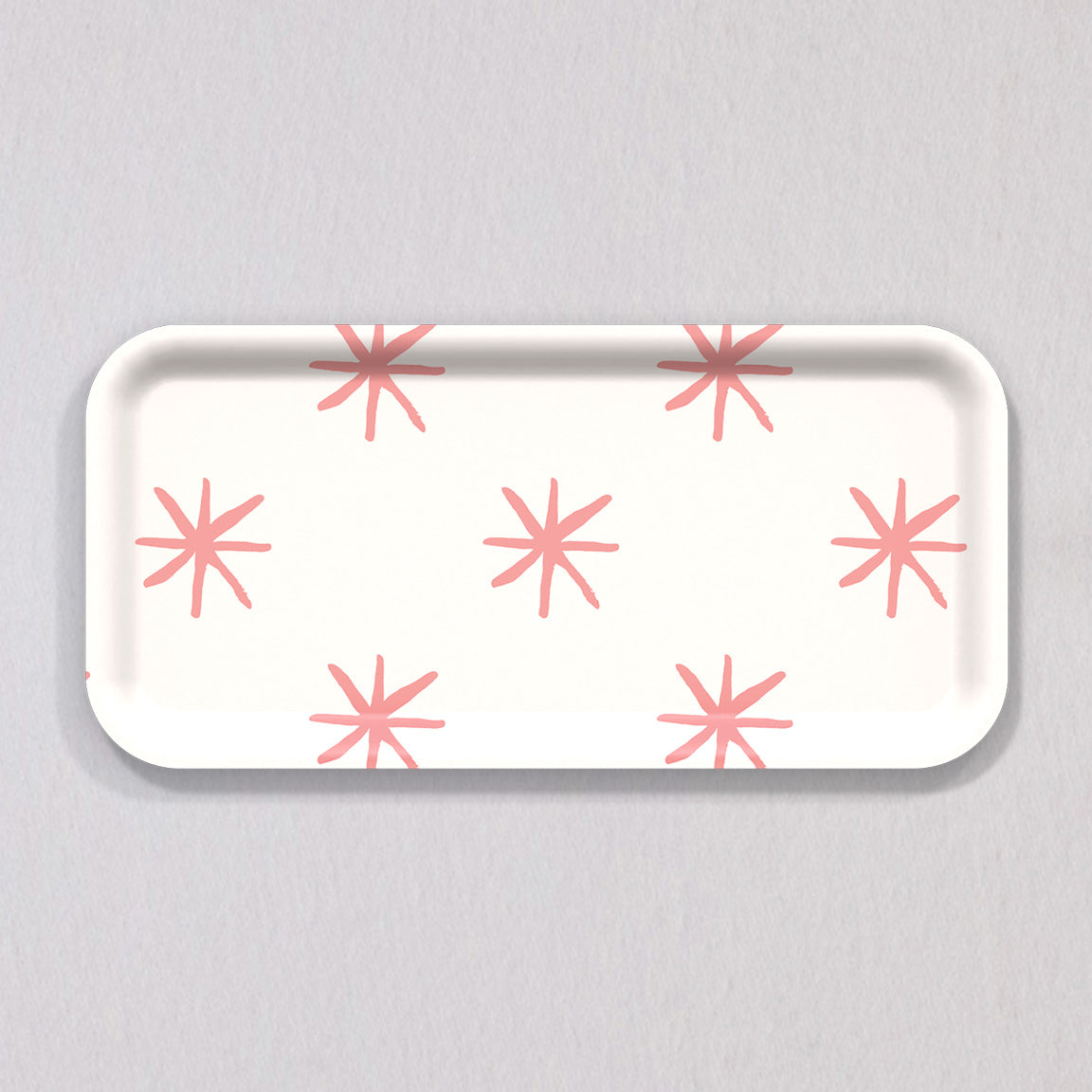 Small Star Pink Tray by Sara Fitz