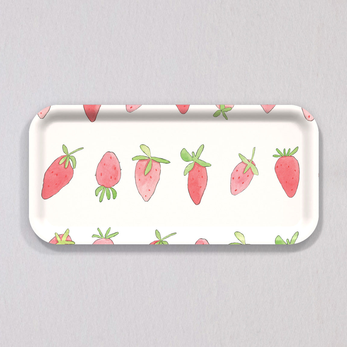 Small Strawberry Tray by Sara Fitz