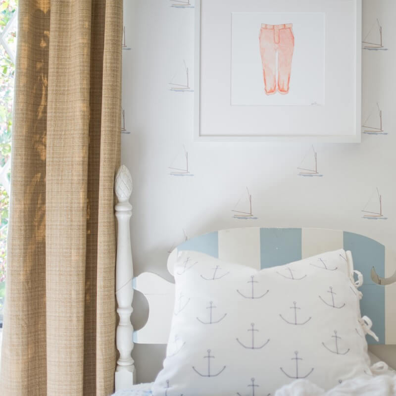 Sailboat Wallpaper by Sara Fitz