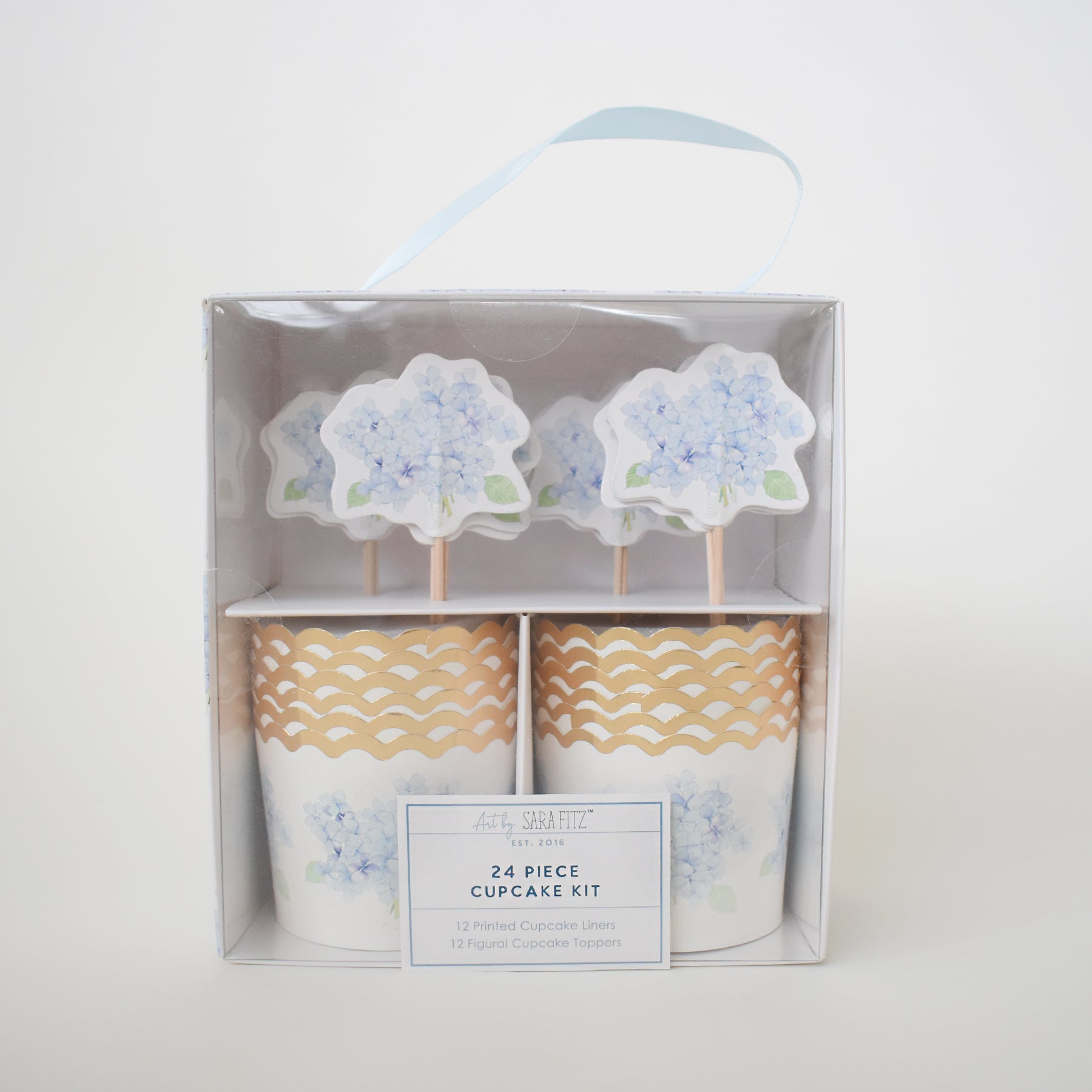 Hydrangea Cupcake Kit by Sara Fitz