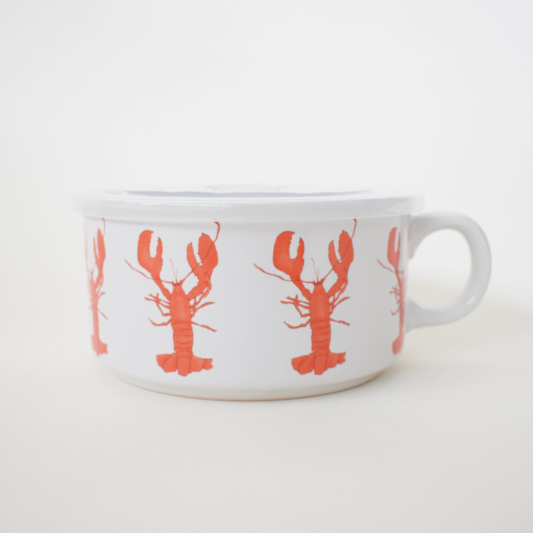 Lobster Soup Mug by Sara Fitz