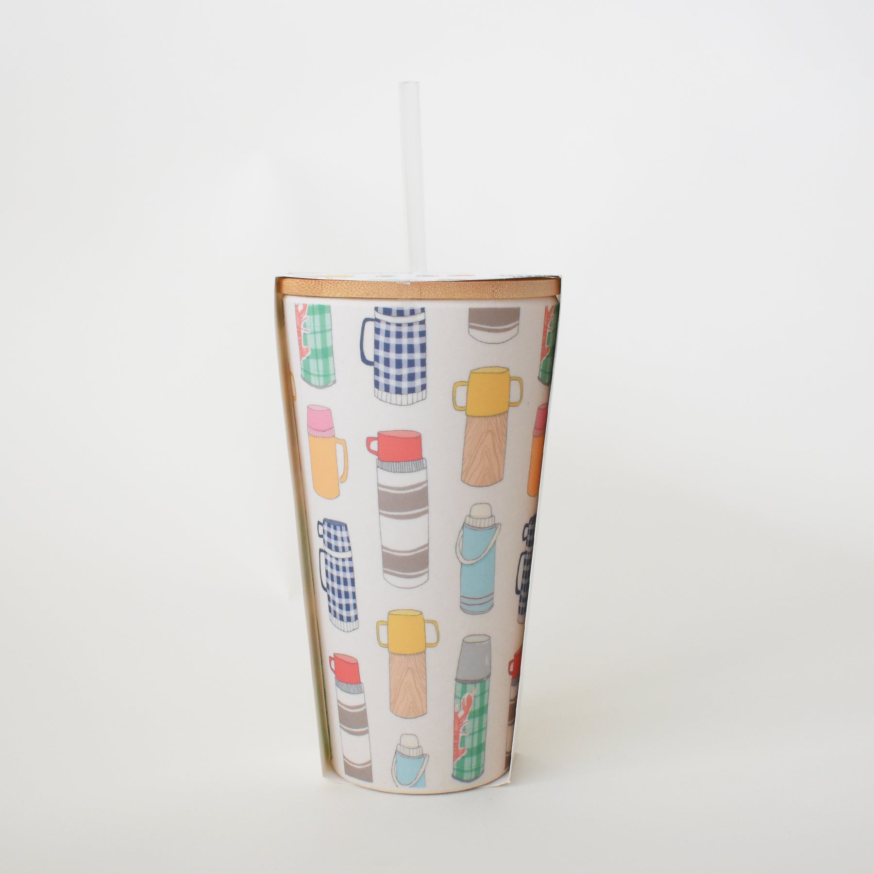 Thermos Bamboo Tumbler by Sara Fitz