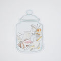 The Shell Jar Sticker by Sara Fitz
