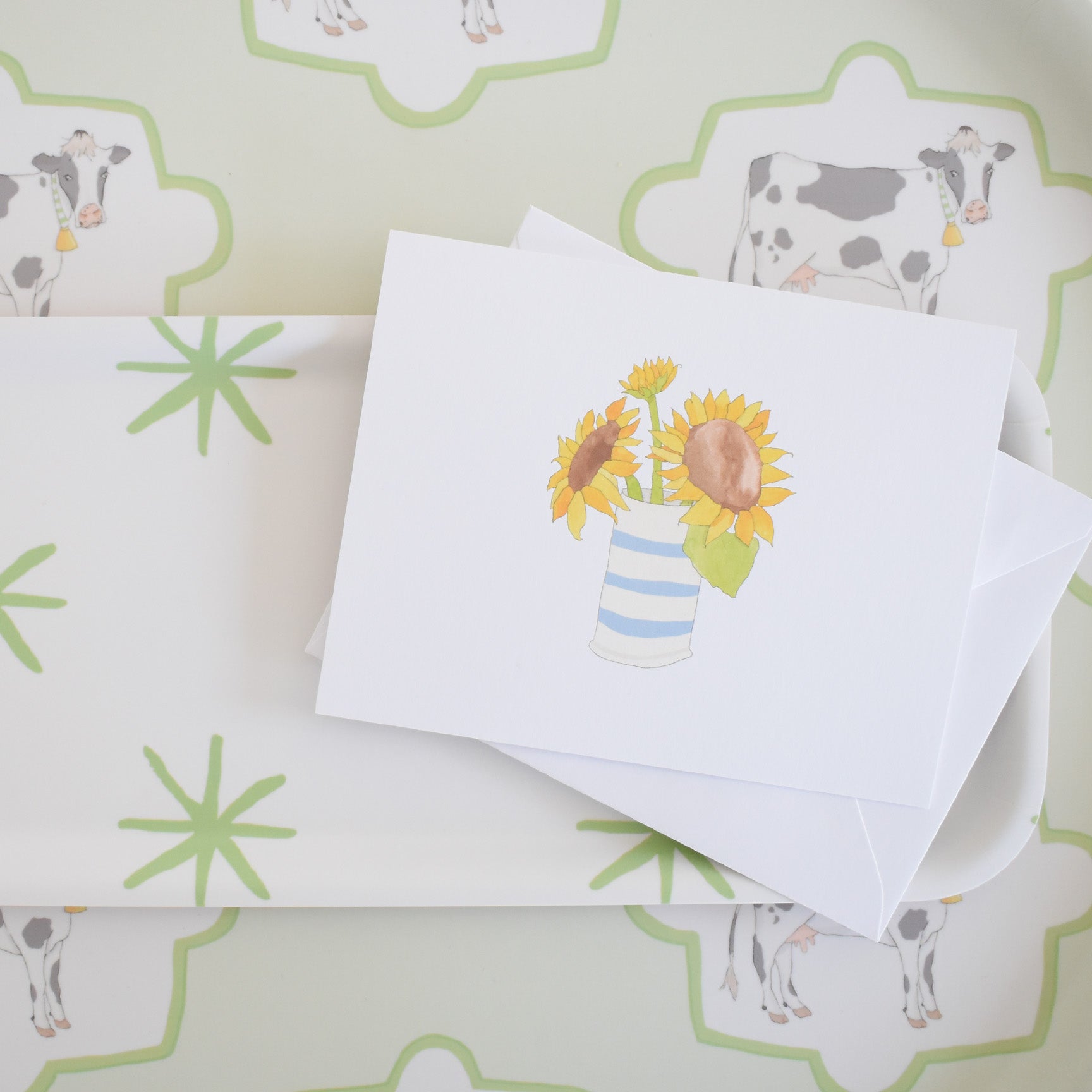 Large "Harriet" Tray, Round by Sara Fitz