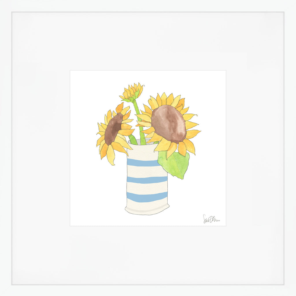 Sunflowers Art Print by Sara Fitz