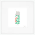 Thermos, Green Art Print by Sara Fitz