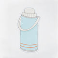 Thermos Sticker by Sara Fitz