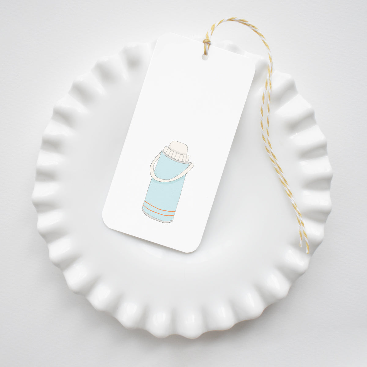 Thermos Tags by Sara Fitz