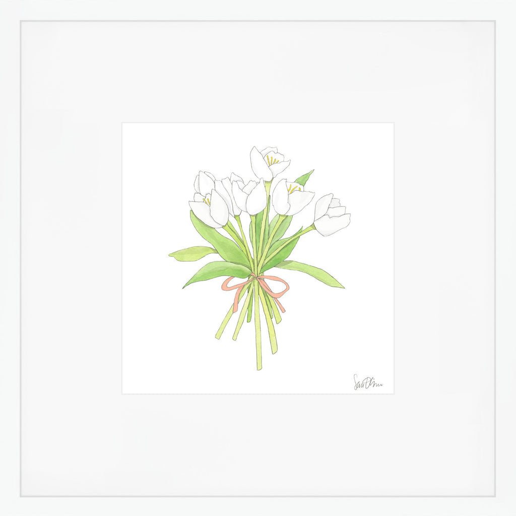 Tulips Art Print by Sara Fitz
