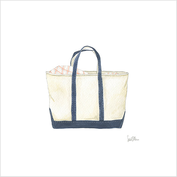 Canvas Tote Art Print by Sara Fitz
